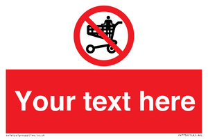 Custom prohibition no standing in trolley